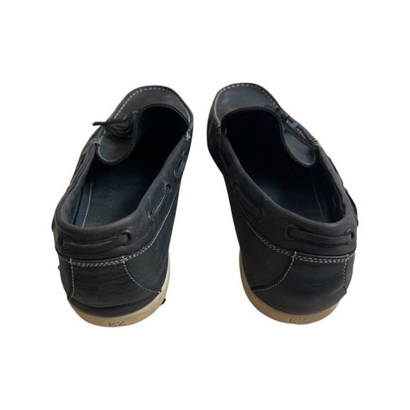 Ermenegildo Zegna black leather casual shoes size 10 main image 6